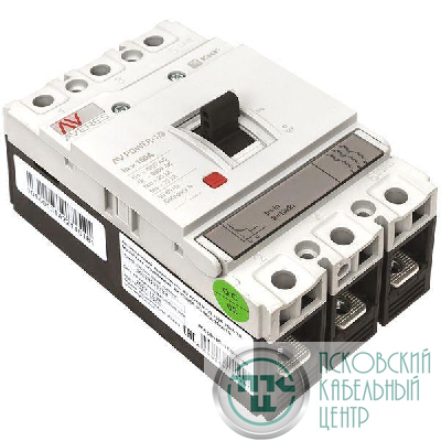 Выключатель автоматический 3п 160А 35кА AV POWER-1/3 TR AVERES EKF mccb-13-160-TR-av