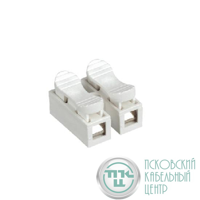 Клемма монтажная СМК PTC-2P 823-1.5 450В 5А 0.2-1.5кв.мм JazzWay 5074101