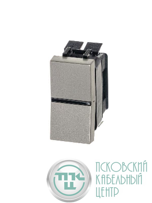Механизм переключателя 1-кл. с клавишей 1мод. Zenit шампань ABB 2CLA210200N1901