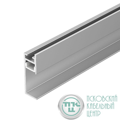 Профиль PLINTUS-H35-F-2000 ANOD L2000 алюм. Arlight 046858