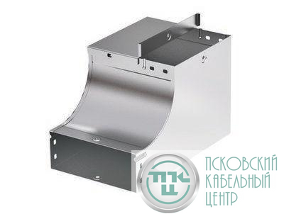 Угол для лотка вертикальный внутренний правый 90град. 400х80 CSSD 90 в компл. с крепежн. элемент. DKC 37046K