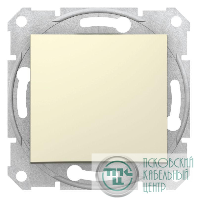 Выключатель 1-кл. СП Sedna 10А IP20 (сх. 1) 250В механизм беж. SchE SDN0100147