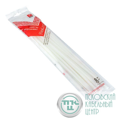 Хомут P6.6 4.8х250 FlexLock стандартный бел. (уп.100шт) PROxima EKF plc-fl-ctsw-4.8x250