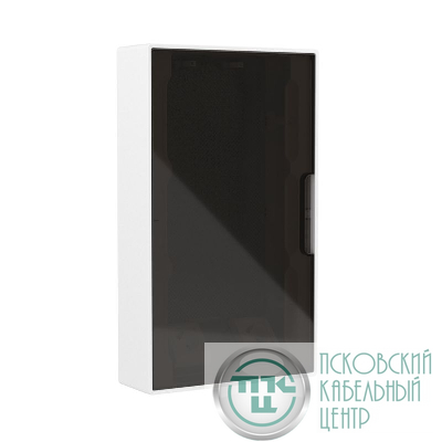 Щиток настенный Фрейм (FRAME) 36мод. слаботочный с тонированной дверцей с монтажн. платой в комплекте с 2 розетками Viva (арт. 45005) и 2 коробками PDD (арт. 10033) бел. DKC F36W4WD