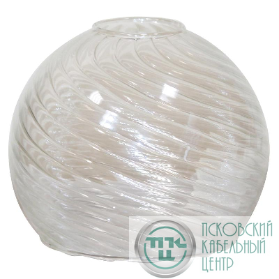 Плафон 34-228-ф130/в42 "Полусфера" рифл. косой перламутр. ИМ Элетех 1070908334