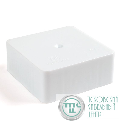 Коробка универсальная ОП для кабель-канала 40-0450 безгалогенная (HF) 75х75х30 Промрукав 40-0450