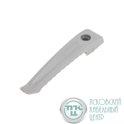 Держатель кабеля для прямого монтажа односторонний сер. 140мм (уп.20шт) Rexant 28-4018