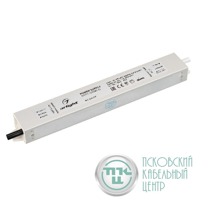 Блок питания ARPV-24040-D 24В 1.7А 40Вт IP67 метал. 3 года Arlight 026177