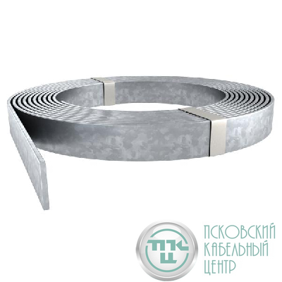 Полоса (проводник плоский) 40х4мм сталь гор. цинк. (бухта 40м) OBO 5019355