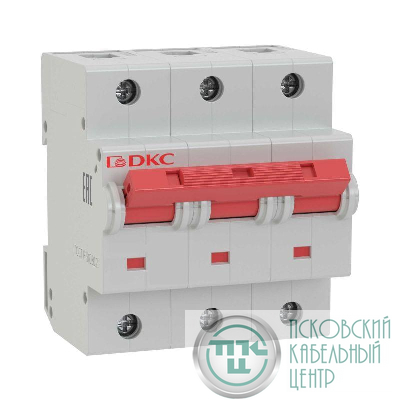 Выключатель автоматический модульный YON MD125-3C125-8ln DKC MD125-3C125