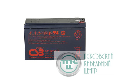 Аккумулятор 12В 7.2А.ч CSB GP1272 F2 (12V28W) CSB