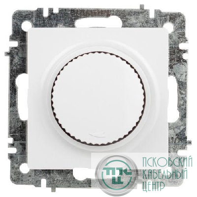 Светорегулятор поворотный СП Accent 6-401-01 600Вт 230В IP20 бел. Intro Б0063668