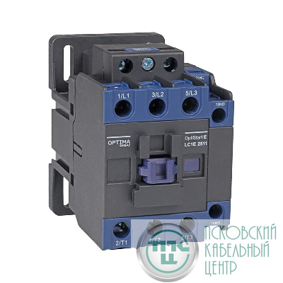 Контактор OptiStart E LC1E25M5 25A 220В AC 1НО+1НЗ КЭАЗ 367541