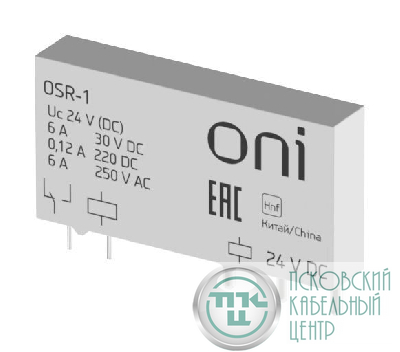 Реле ультратонкое OSR 1C 24В DC ONI OSR-1