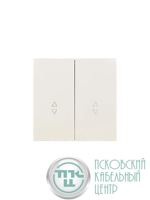 Выключатель проходной 2-кл. СП ZIMA IP20 10А безвинт. зажим слон. кость LEZARD 704-9088-106QC