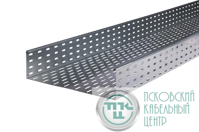 Лоток листовой перфорированный 110х400 L3000 сталь 0.9мм LKS 140 FT RU гор. оцинк OBO 6837608