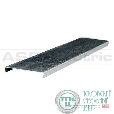 Крышка для лотка осн.100 L3000 сталь 1мм КЛц-100 оцинк. ASD-electric EI-02.01.31.027