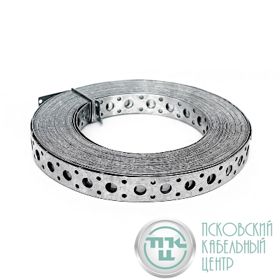 Лента монтажная перфорир. ЛМП 20х0.55 прямая для прямого монтажа (уп.25м) Промрукав PR08.3831
