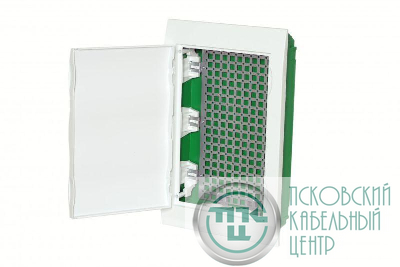 Корпус встраиваемый City9 Box IT 3 ряда 36мод. 2 розетки с бел. дверцей SE EZ9E312P2FIT