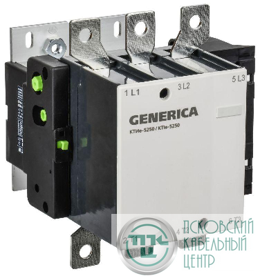 Контактор КТИе-5250 250А 230В/АС3 GENERICA KKTE50-250-230-10