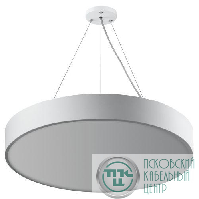Светильник светодиодный Geometria Ring SPO-132-W-40K-088 88Вт 4000К 6000Лм IP40 800х80 бел. подвесной драйвер внутри ЭРА Б0058902
