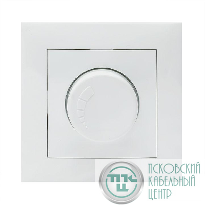 Светорегулятор Валенсия 600Вт 220В бел. PROxima EKF EWD06-101-10