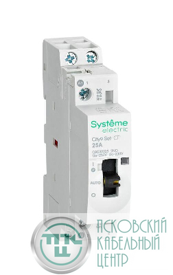 Контактор 2п City9 Set 2НО 25А AC 230В-230В SE C9C32225