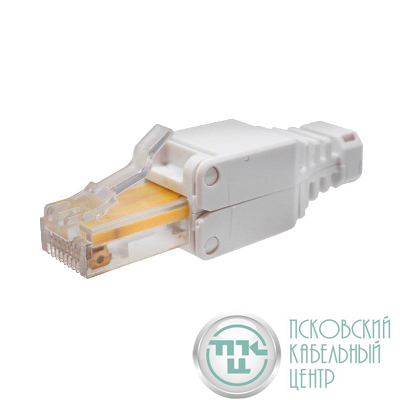 Коннектор 8P8C U/UTP кат.5E RJ-45 безынструментальный (DIY) SUPRLAN 10-0218-1