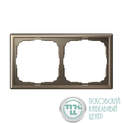 Рамка 2-м ArtGallery универс. мокко SE GAL000602