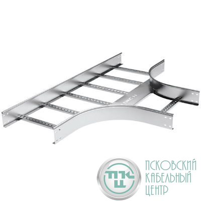 Ответвитель Т 50х400 R-300 в компл. с крепежн. элемент. и соед. пластинами DKC LT5304K