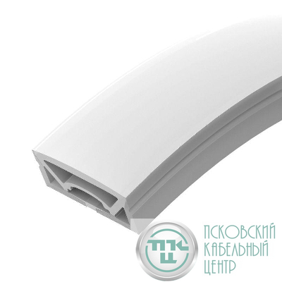 Профиль WPH-FLEX-5025-TOP-S23-10m WHITE L10000 силикон. (уп.10м) Arlight 050136