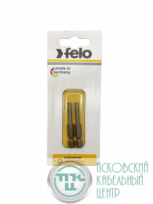 Бита Е6.3 TX20х50 Industrial (блист.2шт) FELO 03620536