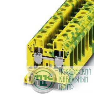 Клемма защитного провода UT 16-PE Phoenix Contact 3044212