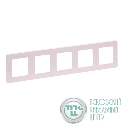 Рамка 5-м СП Inspiria IP20 роз. IEK 673974