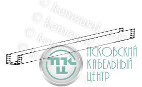 Лоток прямой неперфорир. 100х100 1.5мм ЛМГ гор. цинк КЭМЗ 134 101025 49