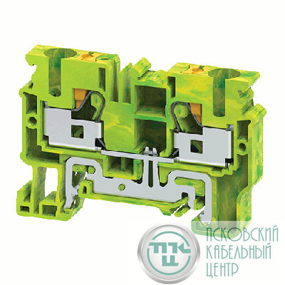Клемма заземляющая push-in OptiClip CPG-10-PE-I-(0.5-10)-PEN КЭАЗ 331856