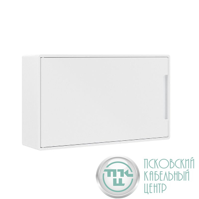 Щиток настенный Фрейм (FRAME) ЩРн-п-18 18мод. с бел. дверцей с 2 шинами PEN на 8 и 10 отверст. бел. DKC F18W1WW