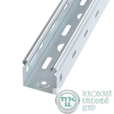 Лоток листовой перфорированный 50х50 L3000 сталь 1.2мм DKC 3526012