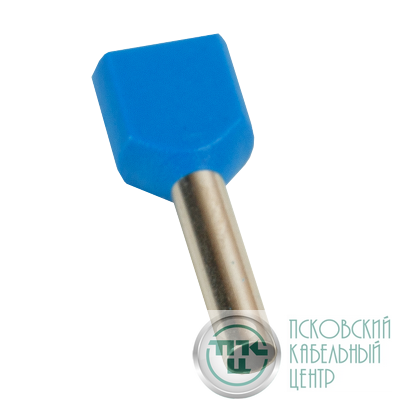 Наконечник штыревой втулочный под два провода НШвИ2 OptiKit T-Shv2-PVC- 2.5-12 (уп.100шт) КЭАЗ 278050