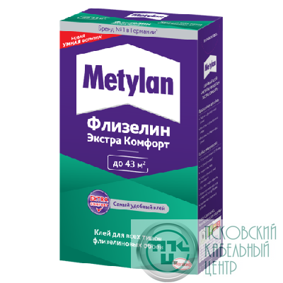 Клей обойный Метилан Флизелин Экстра Комфорт 300г Момент Б0051812