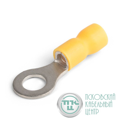 Наконечник кабельный кольцевой изолированный НКИ 6.0-6 EasyFix КВТ 90897