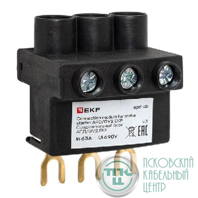 Блок соединительный блок АПД/GV2 EKF apd-cb