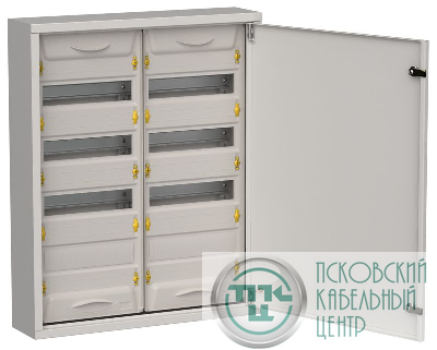Корпус ЩРн-96 (2х48) TITAN 5 710х570х140 IP31 метал. сер. IEK TI5-50-N-2X048-31-7035