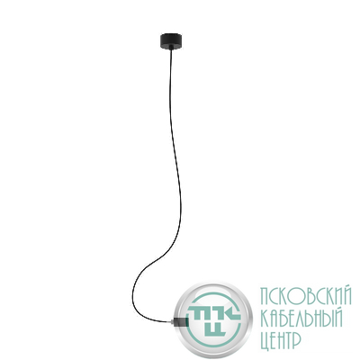 Чаша потолочная с питанием ART-APRIORI-CANOPY-SIDE-L1500-POWER (BK) IP20 металл Arlight 039642