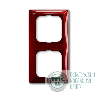 Рамка 2-м Basic 55 foyer-red ABB 2CKA001725A1517