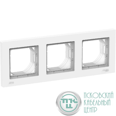 Рамка 3-м AtlasDesign Aqua IP44 бел. SE ATN440103