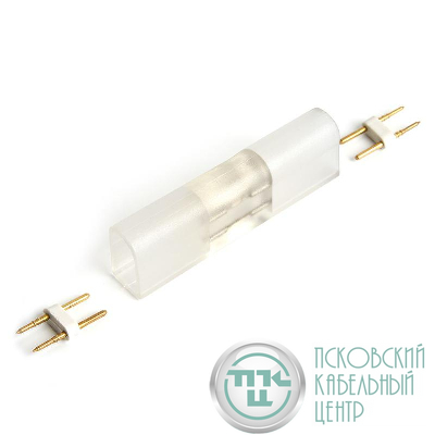 Соединитель прямой LD509 для светодиод. ленты 220В LS720 (2835) FERON 48205