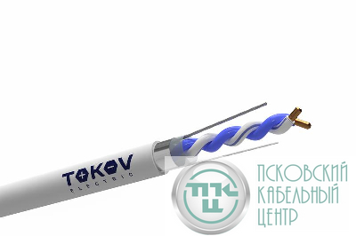 Кабель витая пара F/UTP 1х2х24AWG кат.5E PVC indoor 305м (м) TOKOV ELECTRIC TKE-C06-F12-5E-305-PVC
