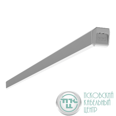 Светильник светодиодный Q-40 60Вт 4000К IP40 1492х40х40 подвесной/накладной опал. рассеив. драйвер выносной с декоративн. проводом 2м в компл. VARTON V1-R0-70386-05000-4006040