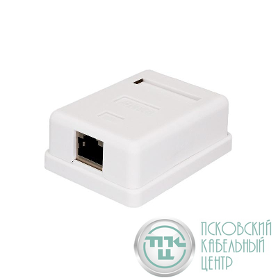 Розетка компьютерная 8P8C RJ-45 FTP кат.5E 1 порт (DIY) SUPRLAN 10-0354-1